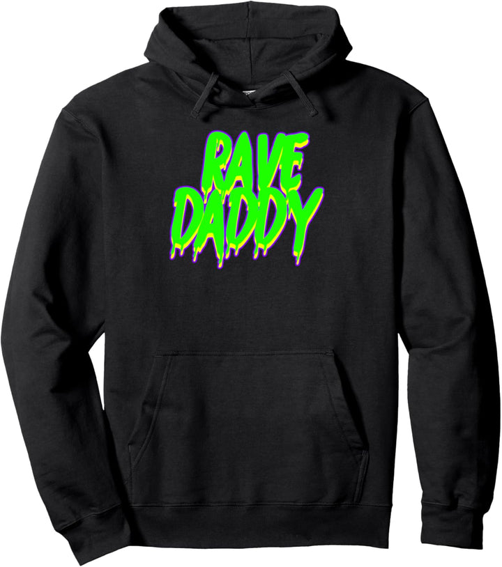 Rave Daddy Techno Rave Festival Party EDM Dance Bass Herren Pullover Hoodie