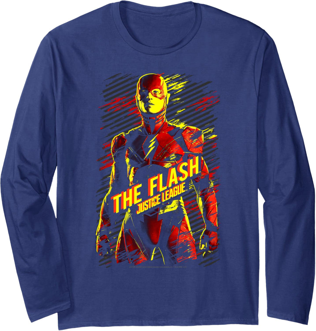 Justice League Movie The Flash Langarmshirt