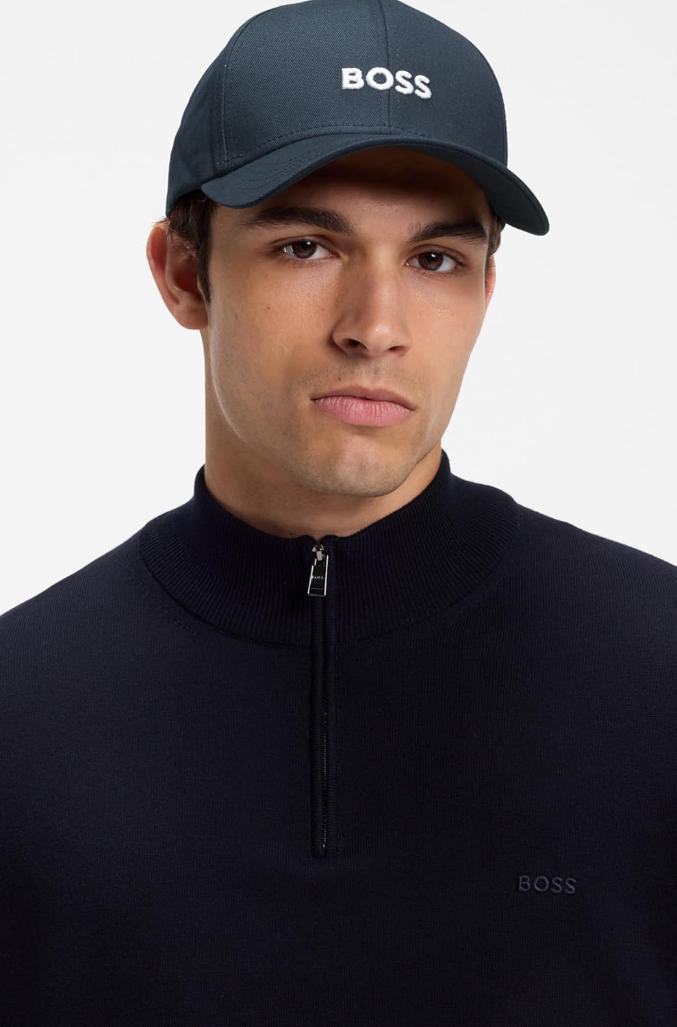 BOSS Herren Basecap Kopfbedeckung Kappe Cap Zed Einheitsgrösse -404 dark blue, Einheitsgrösse -404 d