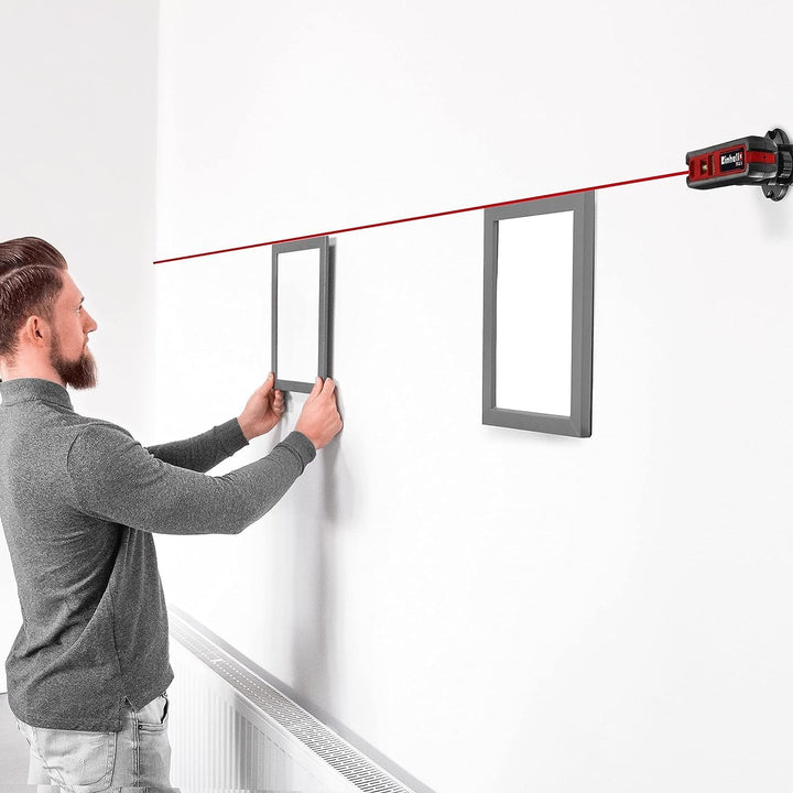 Einhell Lasernivelliergerät TC-LL 1 (horizontale, vertikale u. diagonale Linien, Punktlaser, integri