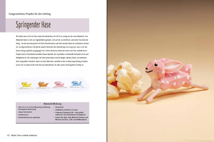 Kleine Tiere schnell schnitzen: Restholz kreativ verwenden, Taschenbuch