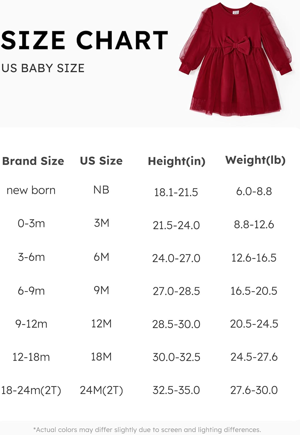 PATPAT Familien Outfit Set Langarm - Partnerlook Mutter Tochter Kleid,Mama Kind Kleider Prinzessin F