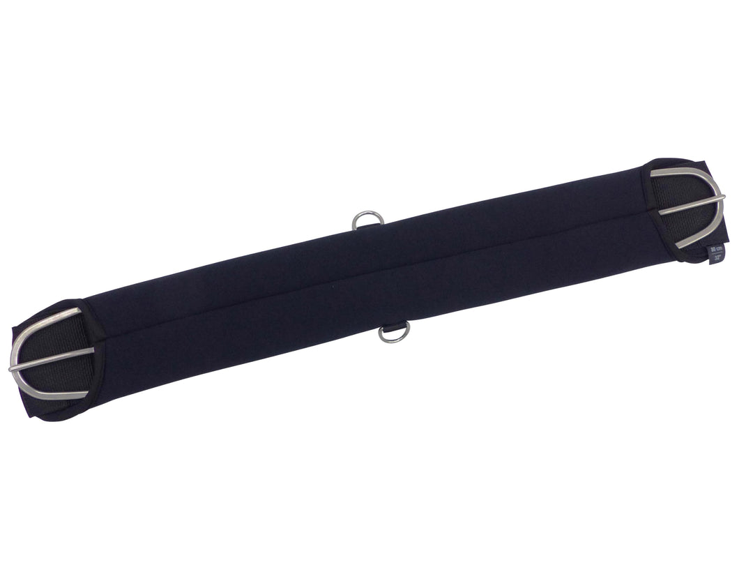 APPALERO Western Sattelgurt Memory Foam mit Edelstahl Schnallen Schwarz 32 inch Schwarz, 32 inch Sch