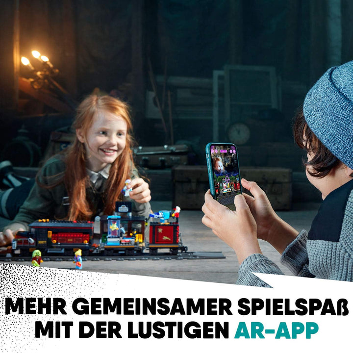 LEGO 70424 Hidden Side Geister-Expresszug Kinderspielzeug, Augmented Reality Funktionen Frustfreie V