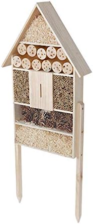 XXL Insektenhotel auf Stelzen - 119 cm x 50 cm x 12 cm - Stand Insektenhaus