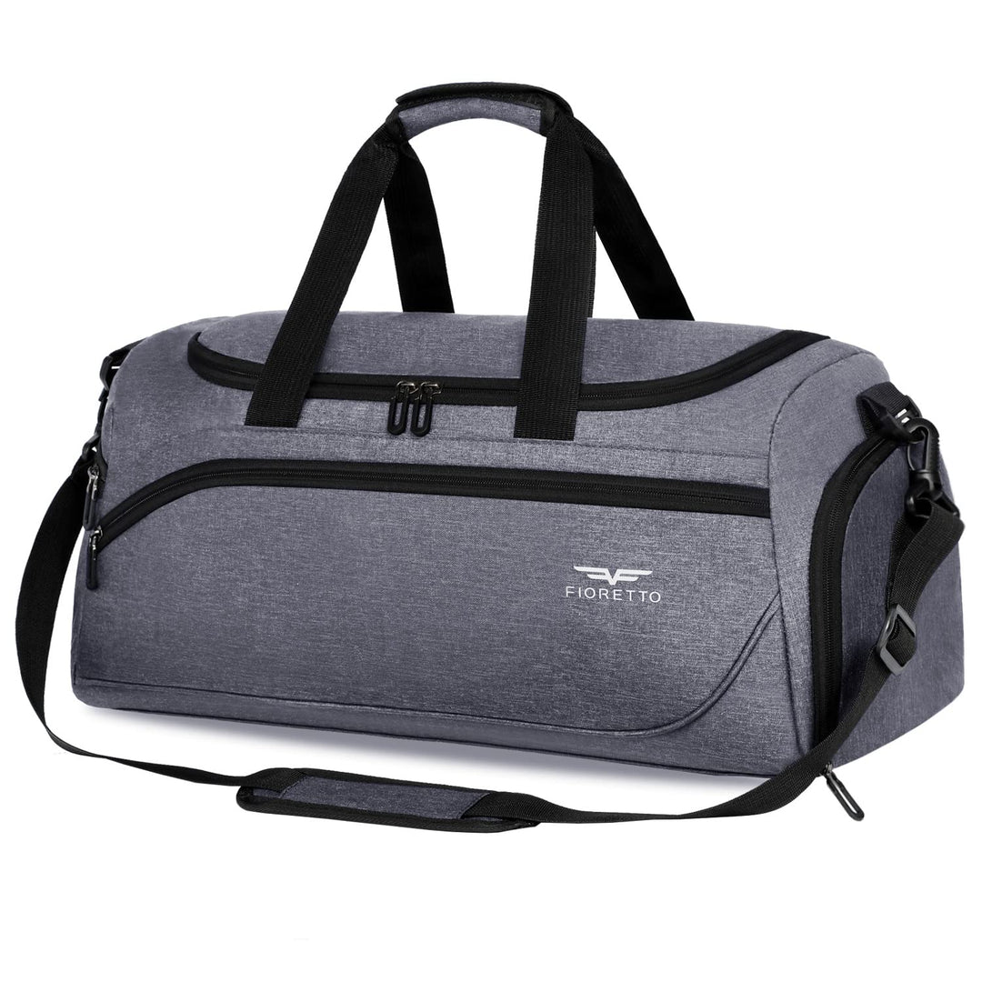 FIORETTO Sporttasche &amp; Reisetasche für Damen und Herren, mit Schuhfach &amp; Nassfach, Wasserdicht Tasch