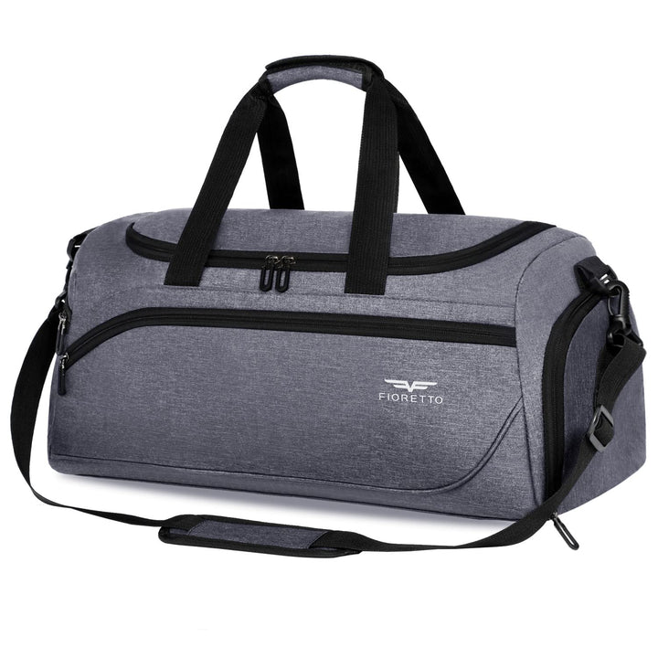 FIORETTO Sporttasche &amp; Reisetasche für Damen und Herren, mit Schuhfach &amp; Nassfach, Wasserdicht Tasch