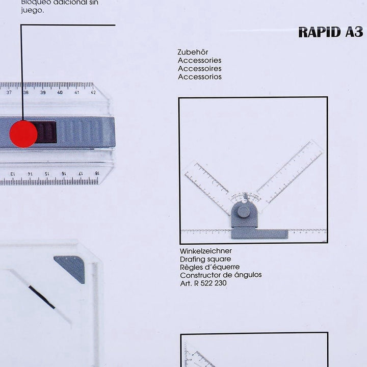 Ejoyous Multifunktions-Zeichenbrett-Werkzeug, A3-Leuchtkasten-Zeichenblock A3-Zeichenbrett-Set LICHT