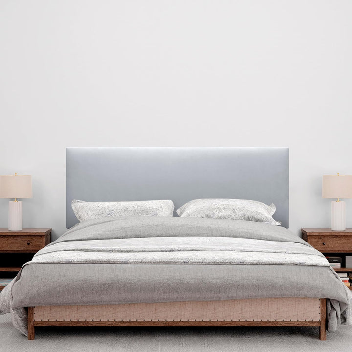 DHOME Kopfteil aus Kunstleder oder Stoff AQUALINE Glattes gepolstertes Kopfteil Luxusbett Kopfteil (
