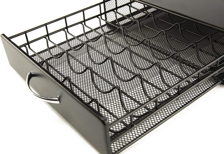 HiveNets Vertuo Kapselhalter für Nespresso VertuoLine Pods Metallgitter Kapsel Kapselspender Schubla