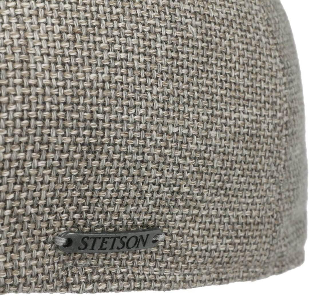 Stetson Herren Zeitungskappe 57 grau-beige, 57 grau-beige