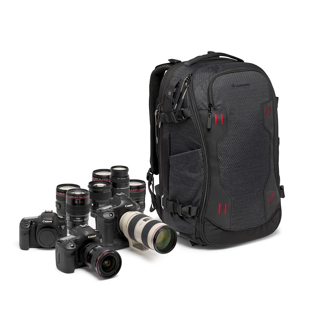 Manfrotto PRO Light Flexloader L, Profi-Rucksack für Kameras, Erweiterbare Tasche für 3-Achsen-Gimba