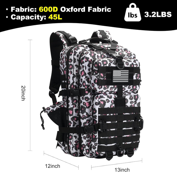 Hannibal Tactical Militär Taktischer Rucksack Cooper Rucksack Armee Assault Pack 3 Tage Bug Out Go B