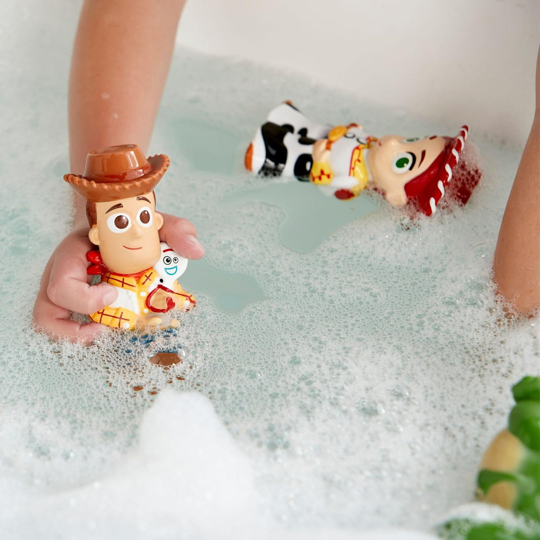 Disney Store Official - Toy Story - Badespielzeugset - 5 Teile - Mit Buzz Lightyear, Woody, Jessie,