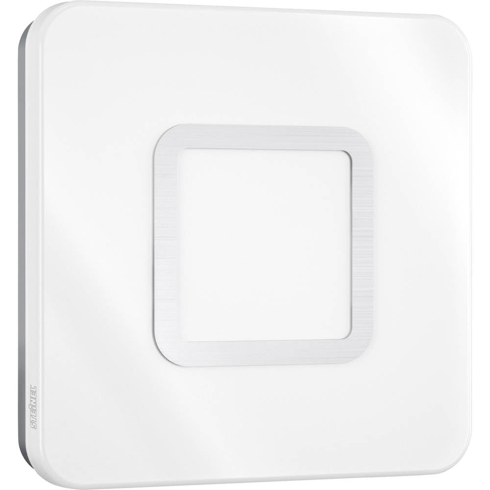 Steinel LED Innenleuchte RS LED M1 S Edelstahl, 8.8 W LED Wandlampe, 759 lm, 360° Bewegungsmelder, m