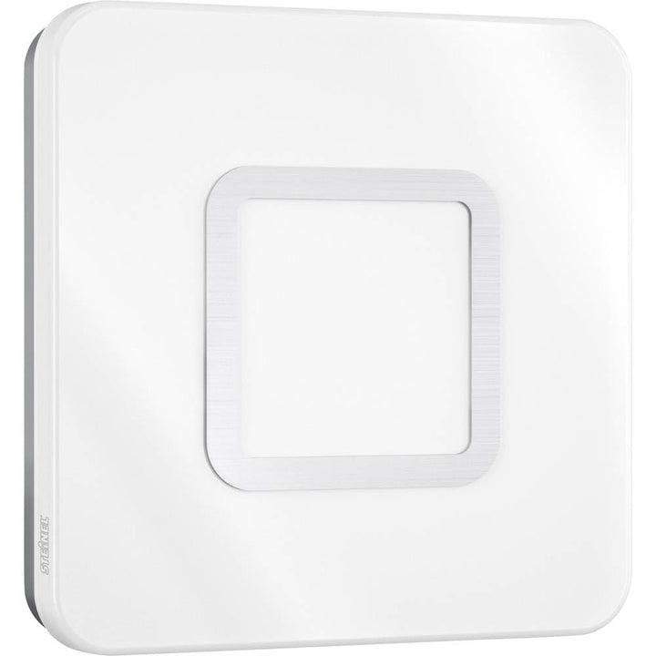 Steinel LED Innenleuchte RS LED M1 S Edelstahl, 8.8 W LED Wandlampe, 759 lm, 360° Bewegungsmelder, m