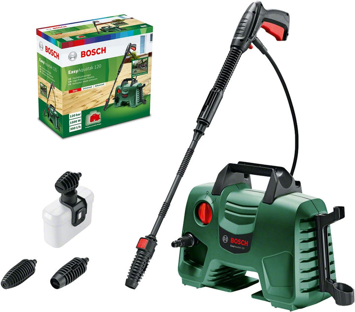 Bosch Home and Garden Hochdruckreiniger EasyAquatak 120 (1500 W, Druck: 120 bar, im Karton) Hochdruc