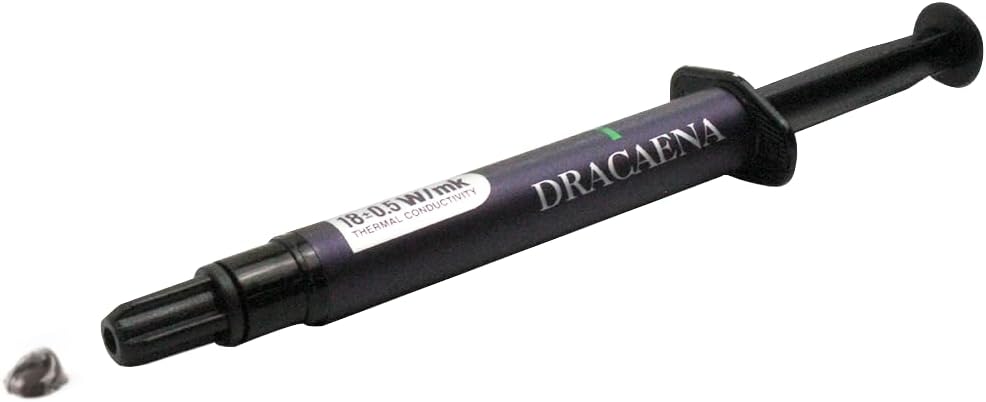 Dracaena.io 5er-Pack CTG12 Wärmeleitpaste 4g, 18 W/mK, CPU GPU 5 pcs CTG12, 5 pcs CTG12