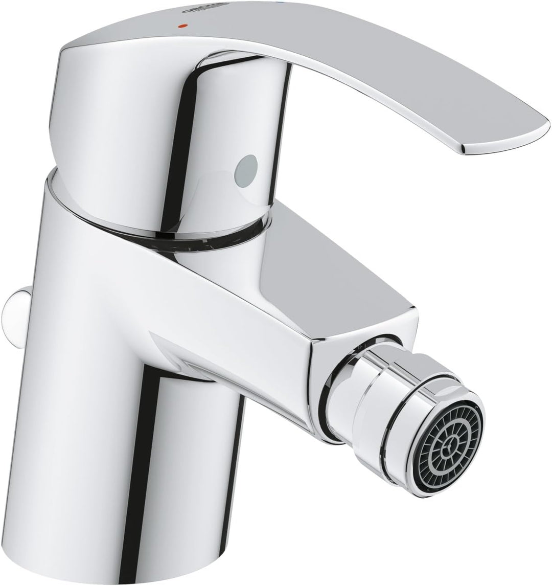 GROHE Eurosmart - Einhand- Bidetarmatur (wassersparend, mit Temperaturbegrenzer, schnelle Befestigun