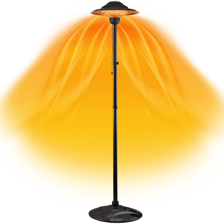 DONYER POWER Halogenröhrenheizung, elektrisch, Terrassenheizung, Gartenheizung, wasserdicht, für dri
