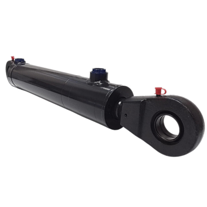 Hydraulikzylinder doppelwirkend mit Gelenkauge 50/28 300mm Hub | Hydraulischer Zylinder 50/28/300 50