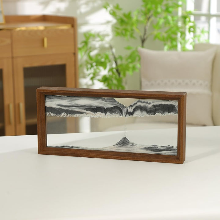 AzureLeap Sandbilder zum Drehen 3D Sandscape die Sandkunst in Tiefsee Fliessende Sandmalerei Sandbil