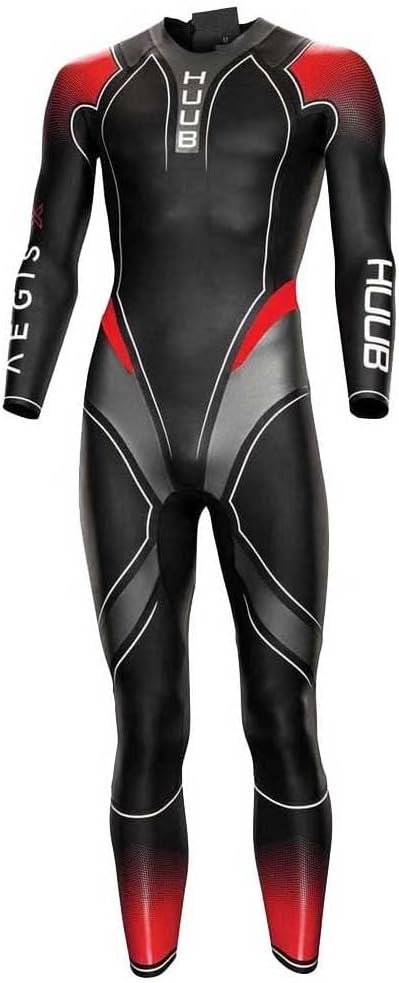Huub Mens Aegis X Wetsuit AEGX35 - Red M-L, M-L