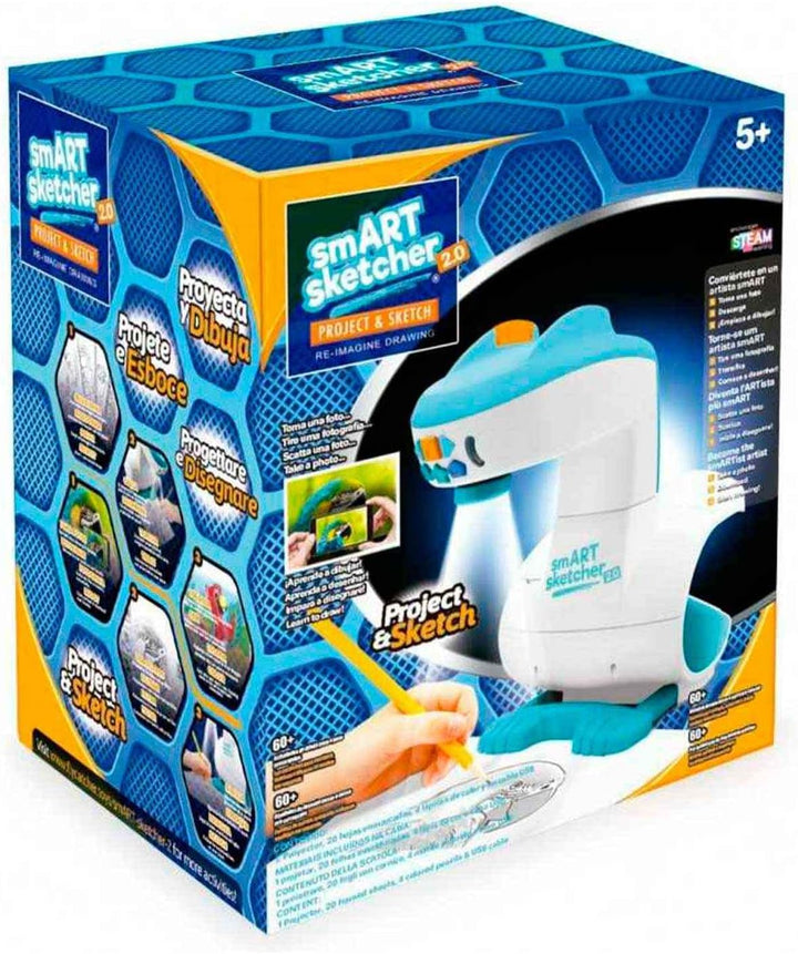 smART scketcher Famosa 700016750 SMART Sketcher 2.0 Projektor, Zeichnen, Malen, Farben