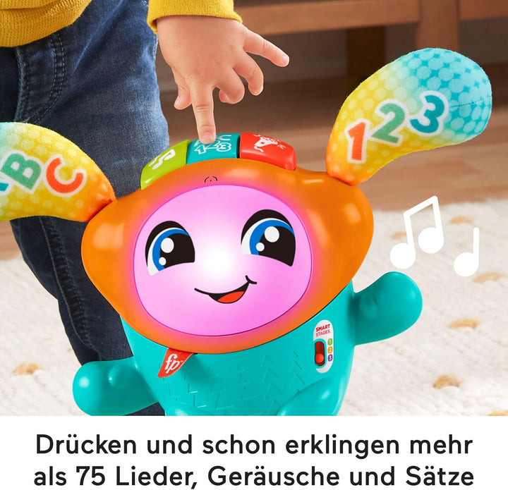 Fisher-Price DJ Tanzi BOUNCIN' Star (Deutsche Version) Elektronisches Lernspielzeug, Smart Stages-Le