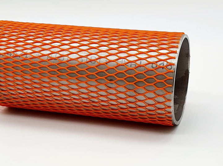 Ø50-100 mm | Orange | Netzschlauch Verpackungsnetz Netzschutzschlauch | 50 Meter | Starke Ausführung