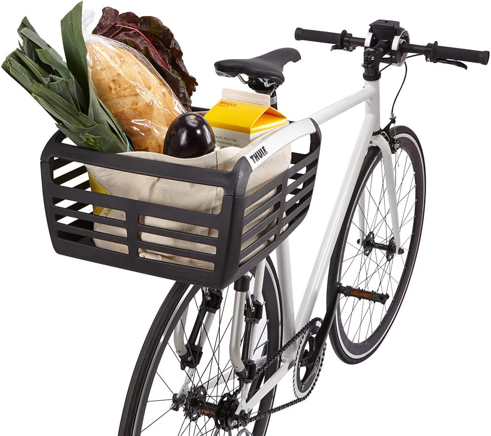 Thule Pack 'n Pedal Basket, Schwarz, 39.5 x 33.9 x 21.5 cm Single, Single