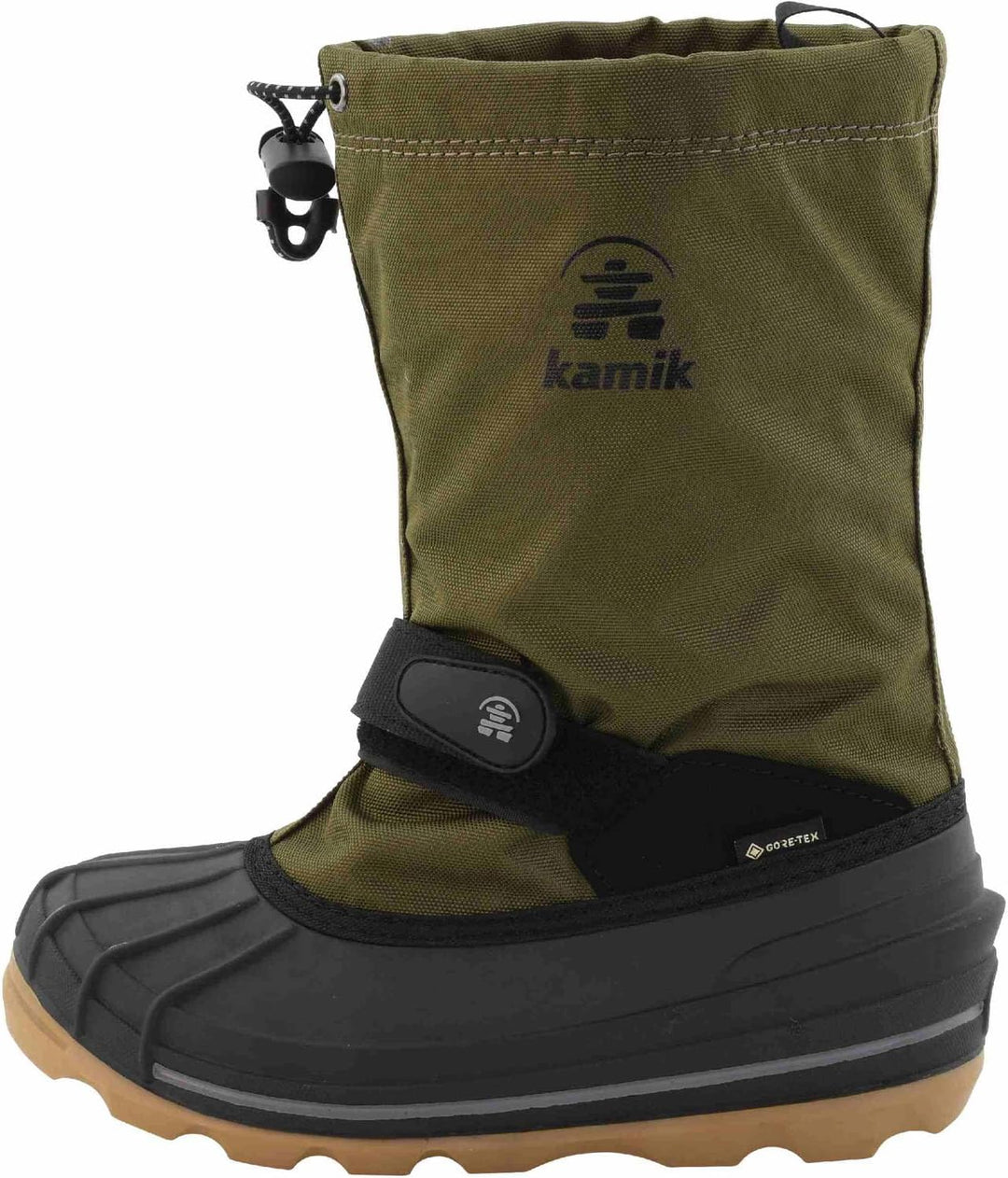Kamik Unisex Kinder Waterbug8g Winterstiefel Dark Olive 33/34 EU, Dark Olive 33/34 EU