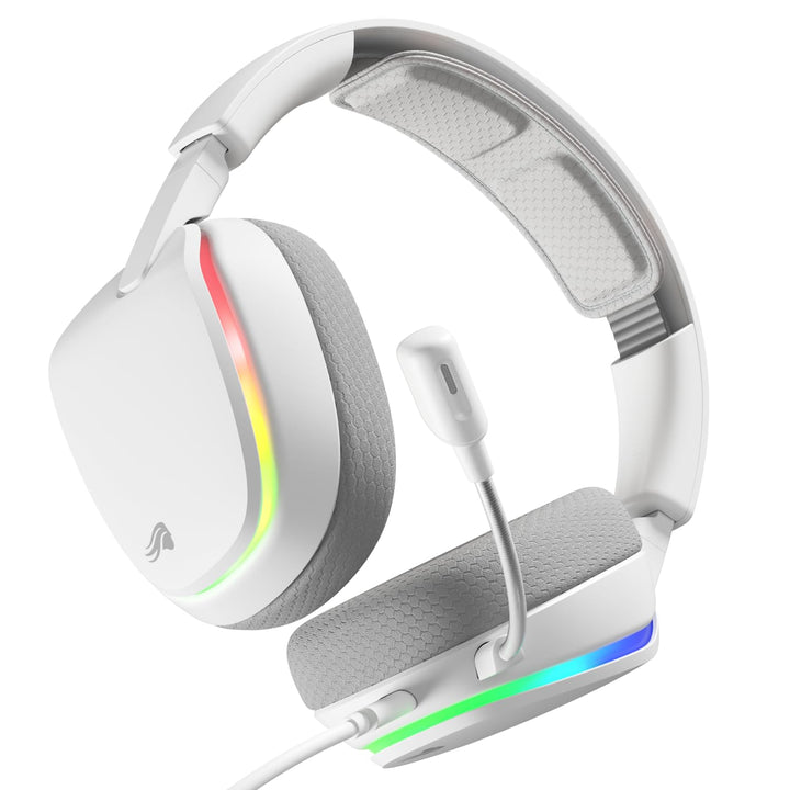 GLORIOUS GHS Eternal RGB – Stereo-RGB-Gaming-Headset für PC, PS5, PS4, Switch – speziell abgestimmte