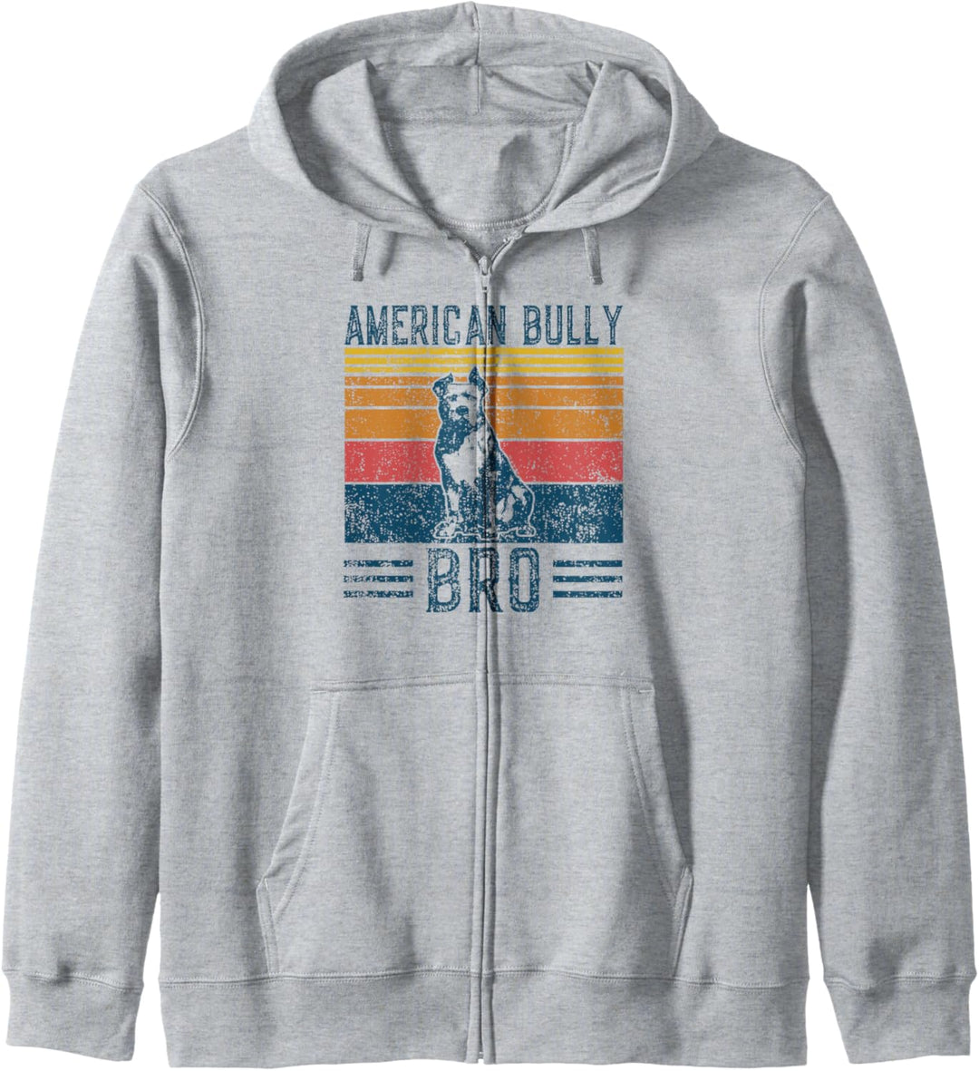 Dog American Bully Bro – Vintage American Bully Bro Kapuzenjacke
