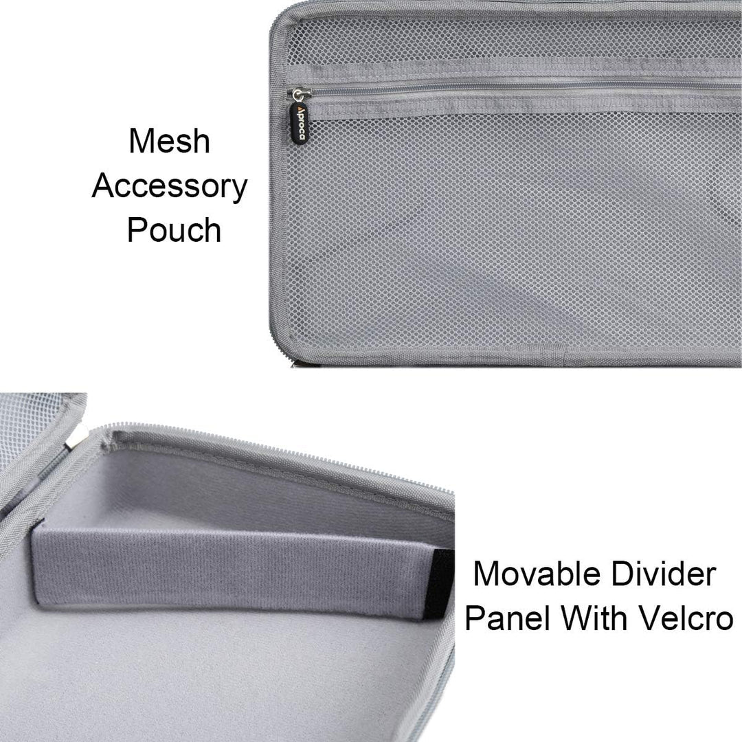 Aproca Hartschalen-Reisetasche für Apeman 19,1 cm (7,5 Zoll) tragbaren DVD-Player