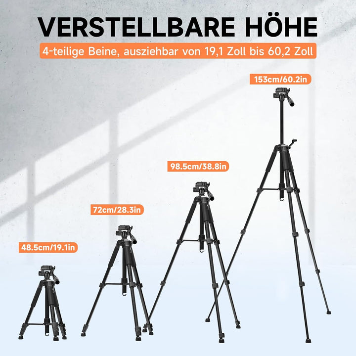 Kreuzlinienlaser mit 2 Lotpunkten, DOVOH Laser mit Stativ PV-360G-KIT | Lotpunkten Laser für den Hei