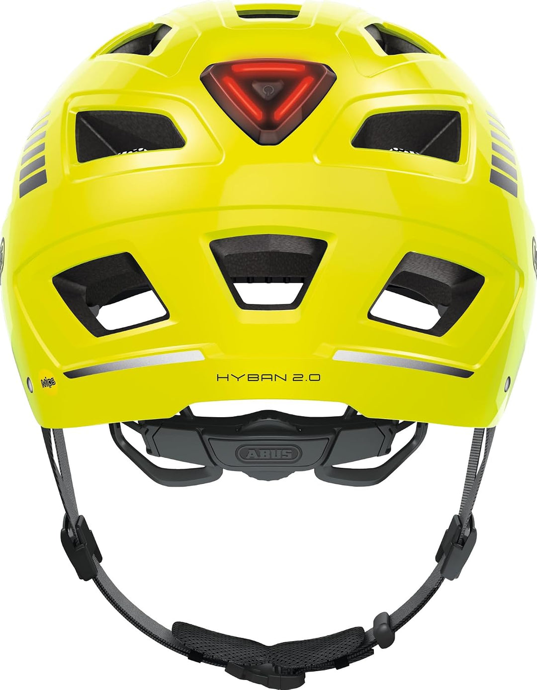ABUS Stadthelm Hyban 2.0 MIPS - Fahrradhelm mit Rücklicht, ABS-Hartschale, Aufprallschutz - für Dame
