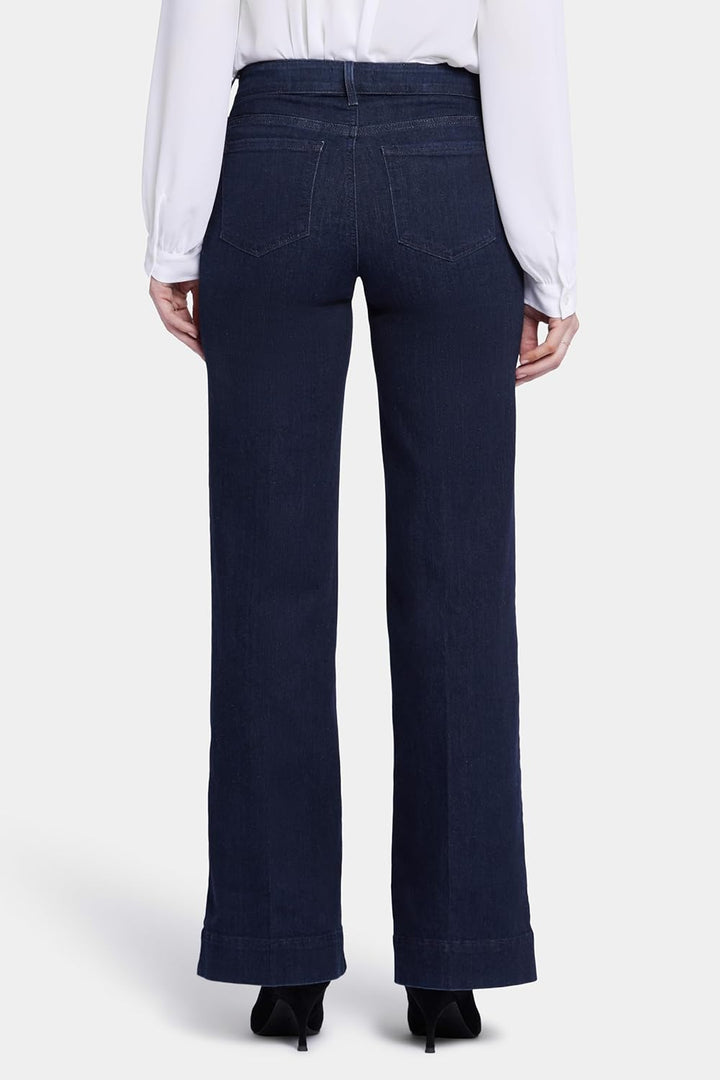 NYDJ Damen Teresa Hose aus Hochwertigem Denim Jeans 8 34 Spülen, 8 34 Spülen
