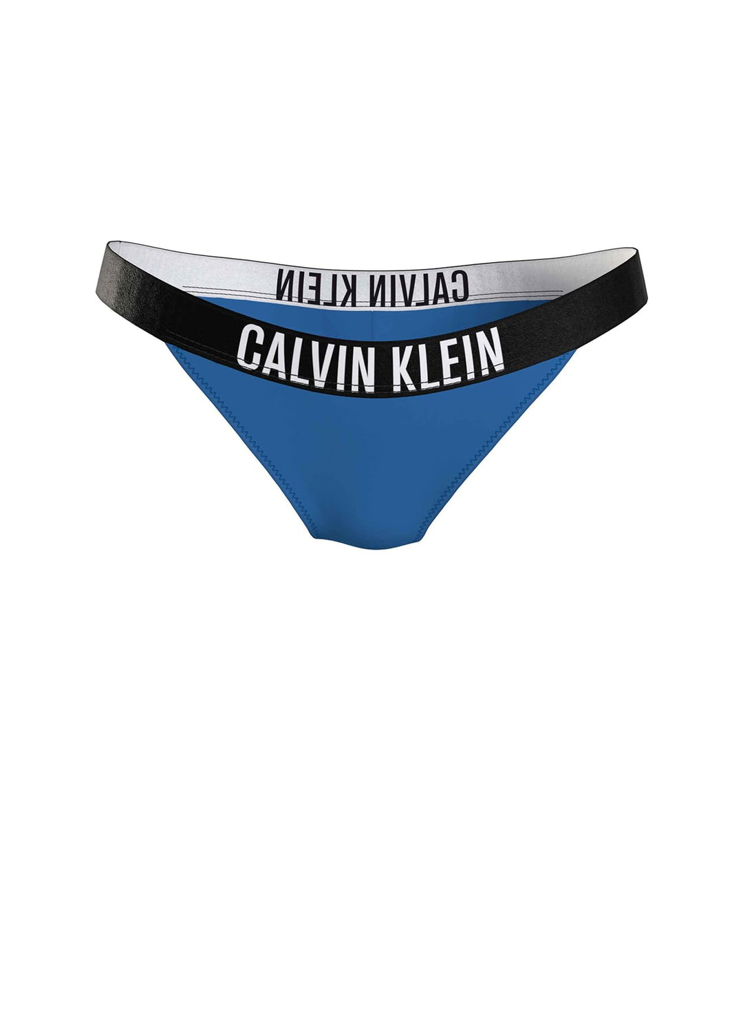 Calvin Klein Damen Brazilian Slip Baumwolle mit Stretch L Blau (Dynamic Blue), L Blau (Dynamic Blue)