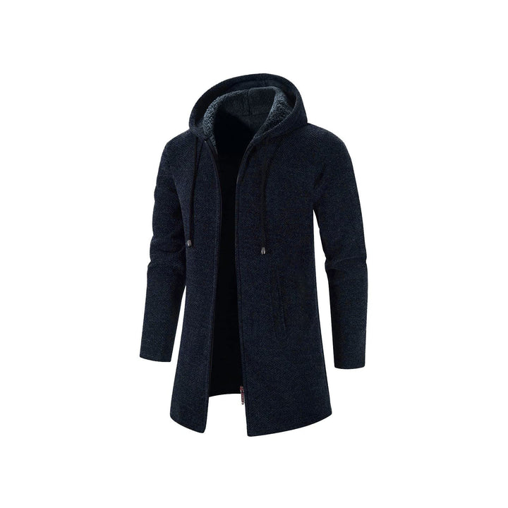 tsaChick Outdoor Jacken FüR Damen Lang Strickjacke für Herren Moderne Mode Herbst lang lässig solide