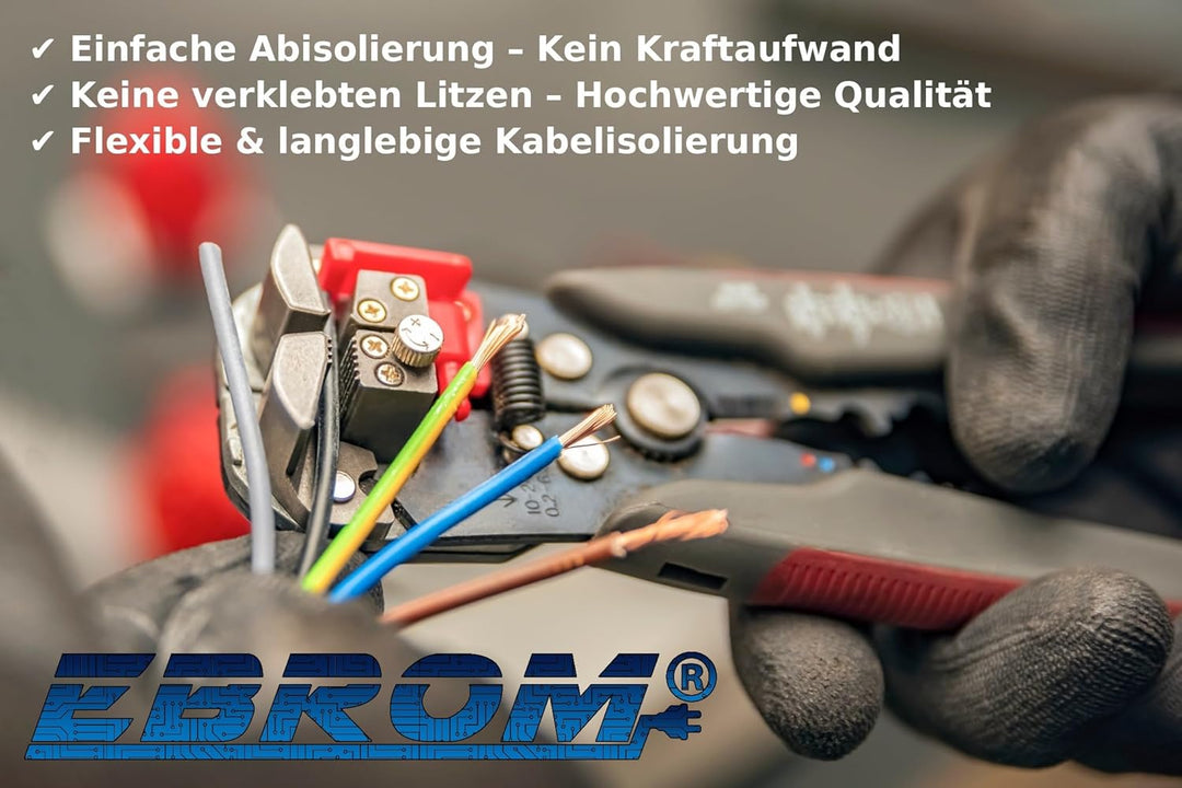 Schlauchleitung H05VV-F 3G1 mm² - 3x1 mm² - weiss - 10 m und 25 Meter 10m, 10m