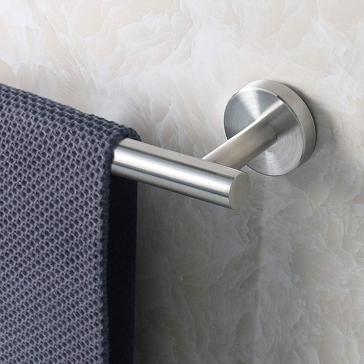 NearMoon Badezimmer-Handtuchstange, Badzubehör, dicker Edelstahl-Duschtuchhalter für Badezimmer, Han