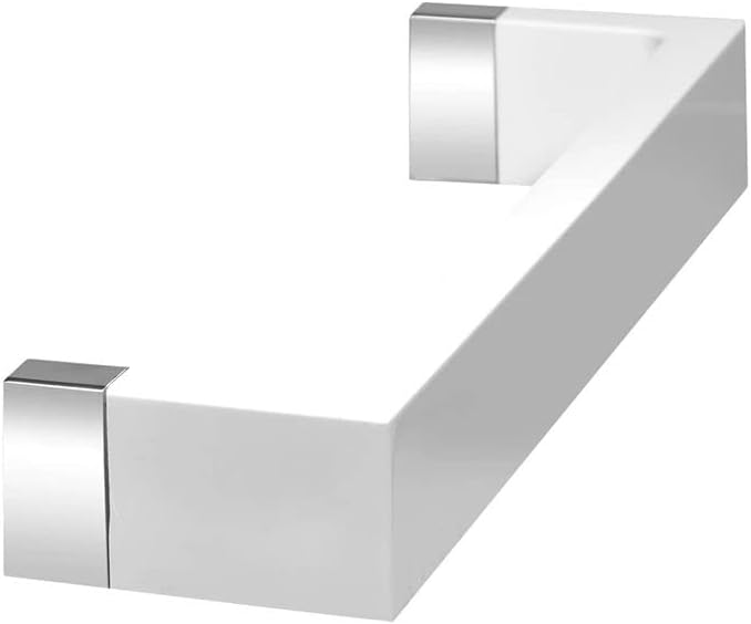 Kartell Rail Handtuchhalter, Plastik, Weiss, 30 x 7.5 x 4 cm 30 cm Weissglänzend, 30 cm Weissglänzen