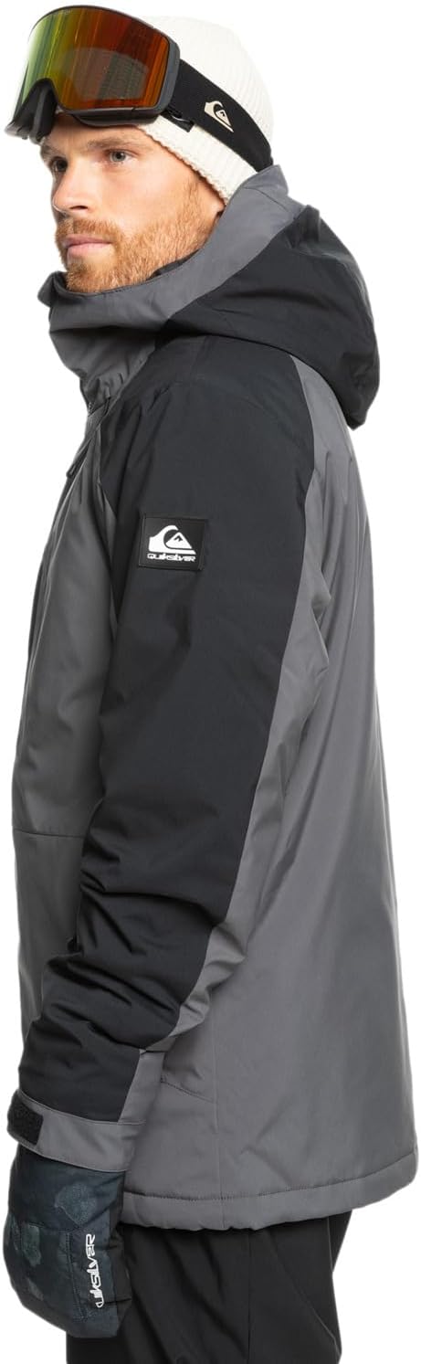 Quiksilver Herren Mission Block Jk Jacket (1er Pack) M Dark Shadow, M Dark Shadow