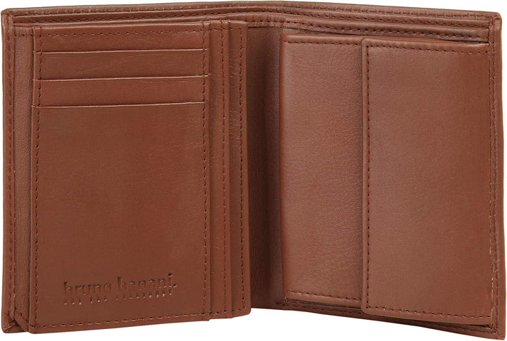 bruno banani Geldbörse Echt Leder Herren | Schlanke Brieftasche, Geldbeutel für Herren, Geldtasche m