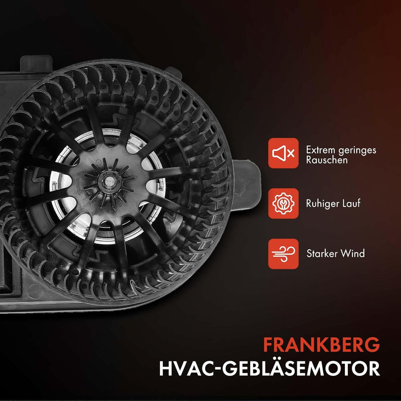 Frankberg Gebläsemotor Innenraumgebläse Kompatibel mit Clio II BB CB 1.2L-3.0L 2001-2016 Thalia I LB