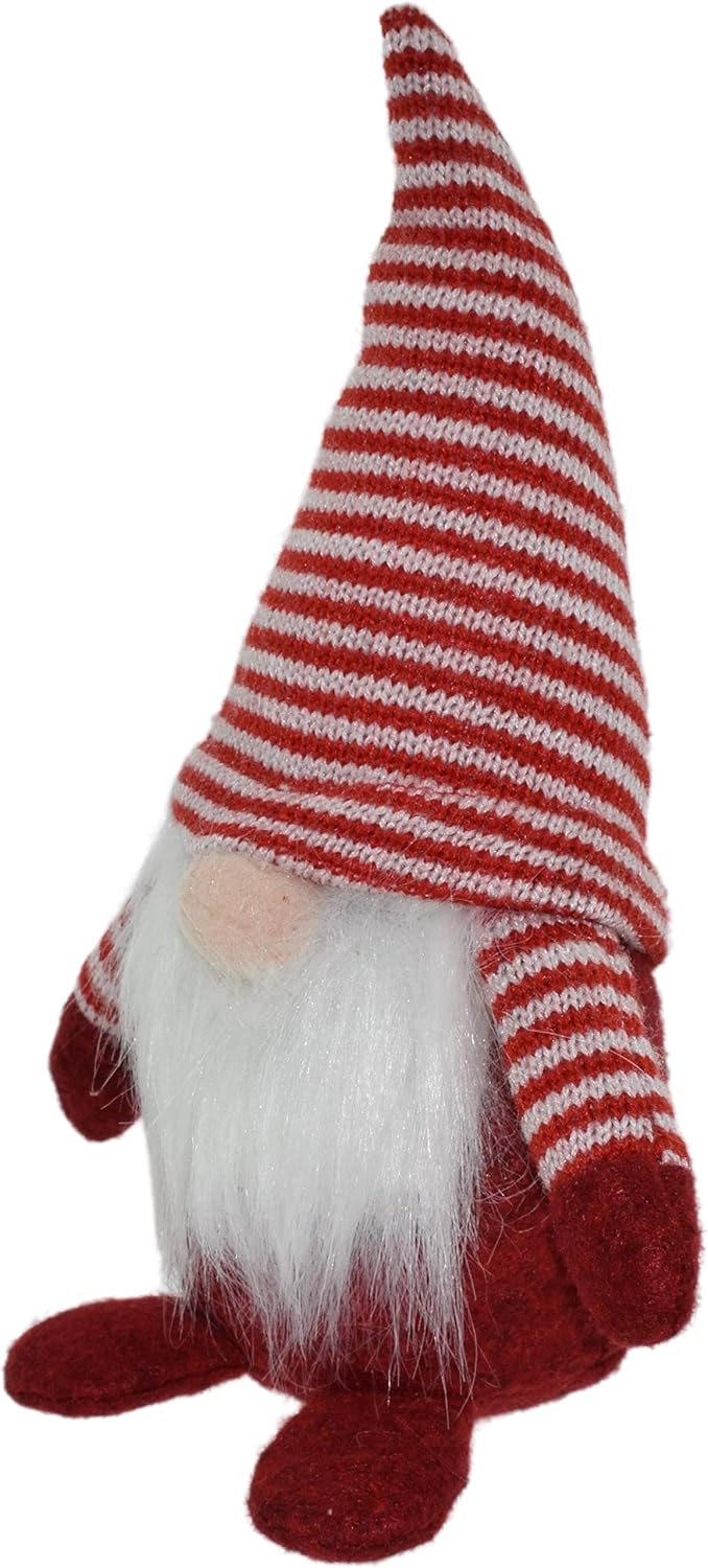 4 Stück Wichtel Figuren 22 cm · Wichtel mit Bart · Weihnachtswichtel · Wichtel mit Wintermütze · Dek