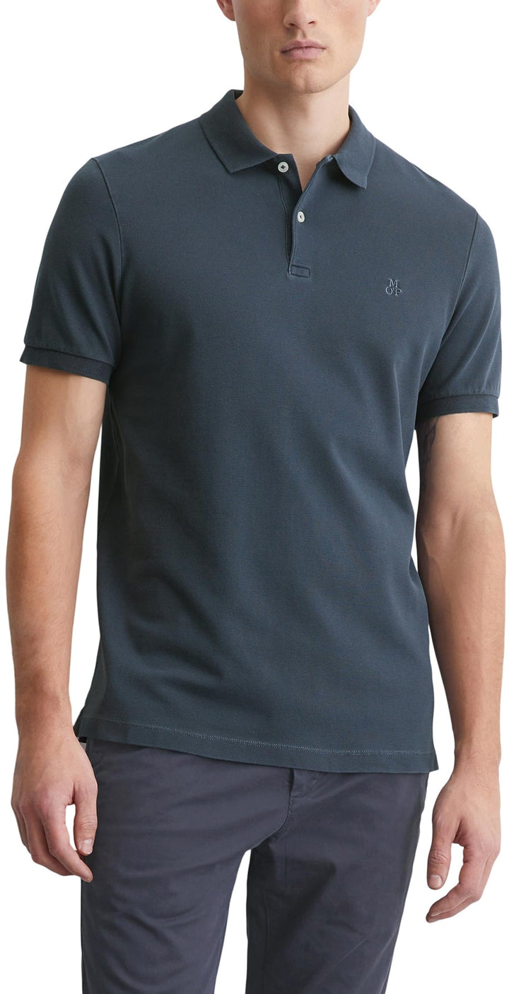 Marc O'Polo Herren Kurzarm-Poloshirt mit Stretch-Anteil Shaped Fit XS 896, XS 896