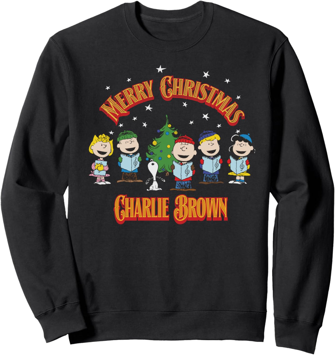 Peanuts Weihnachten Charlie Brown Sweatshirt