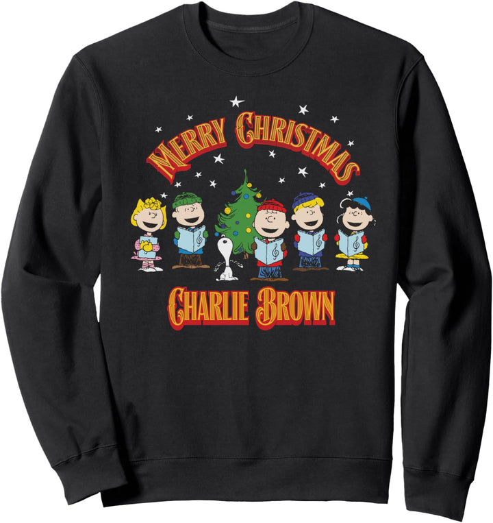 Peanuts Weihnachten Charlie Brown Sweatshirt